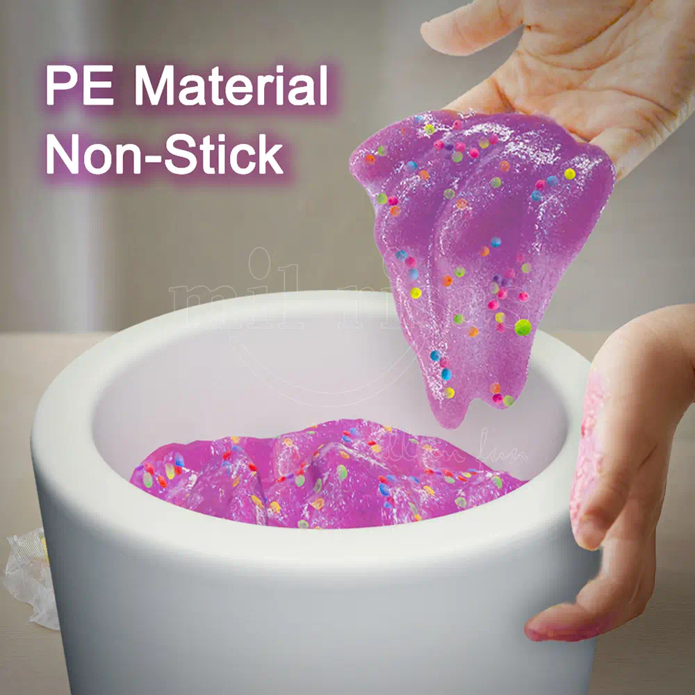 Sturdy Pe Material, Resists Sticking and Wipes Clean Easily