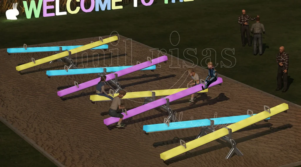 Children and Parents Engaging in Fun Outdoor Farm Experience