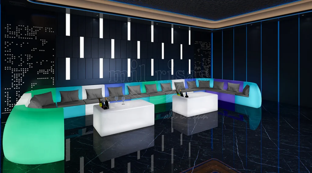 Creating Intimate and Exclusive Spaces with Elegant LED Lounge Solutions