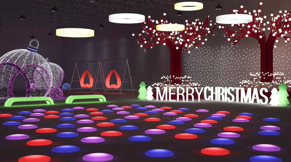 Illuminated Floors in Event Spaces and Homes