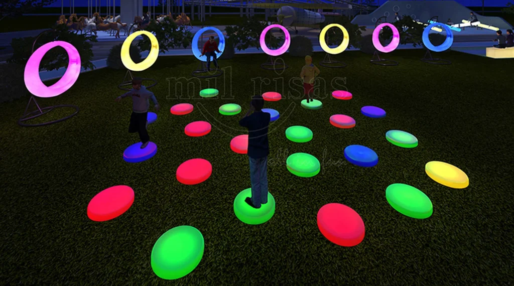 LED Interactive Dance Floors for Sale, Displayed in Various Styles and Sizes for Different Events