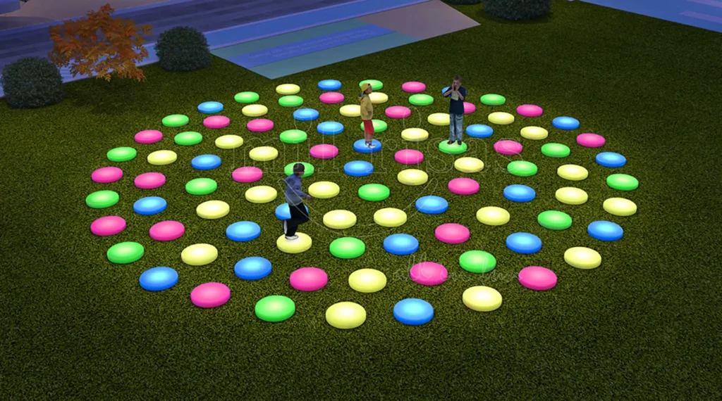 Modular LED Dance Floors Set up for Large Club Parties