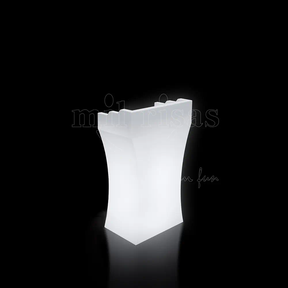 Podium with RGB LED Lighting LED Furniture Colorfuldeco