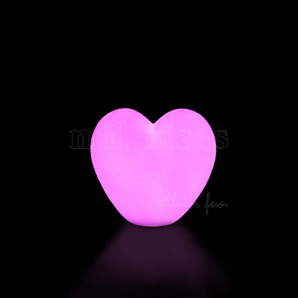 Portable Luminaire Desk Lamp LED Love Heart Shape Light
