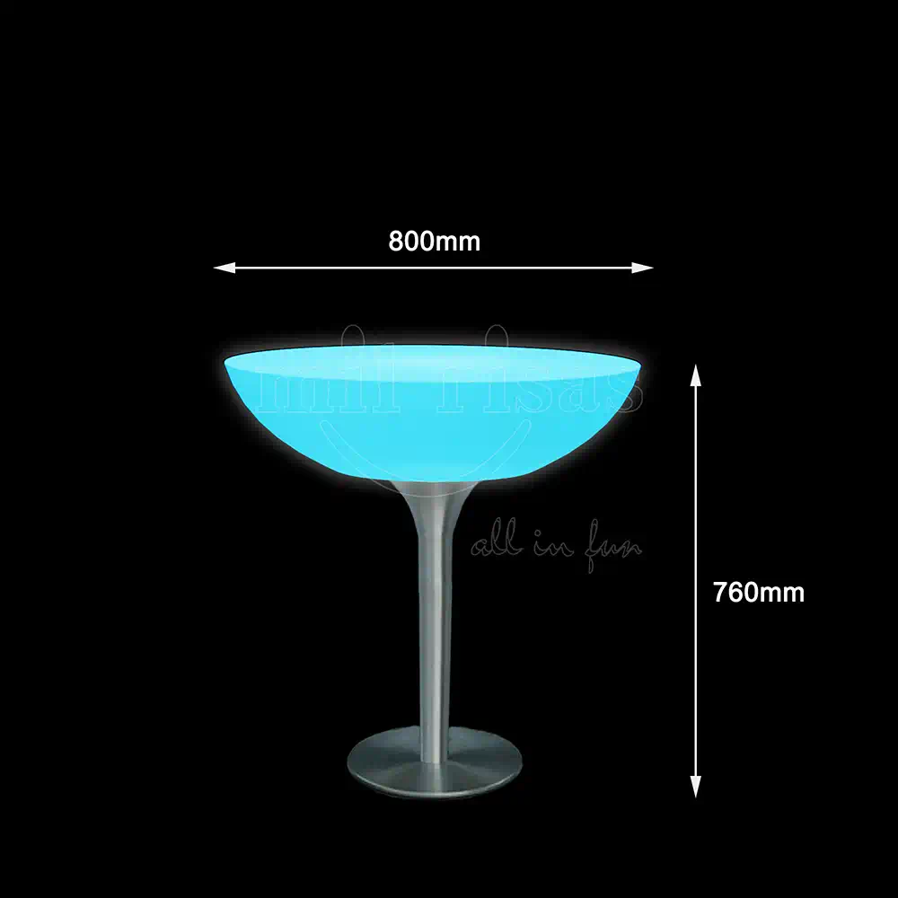 鮮やかなLEDパーティーテーブル | パーティーで色が変わるデコレーション