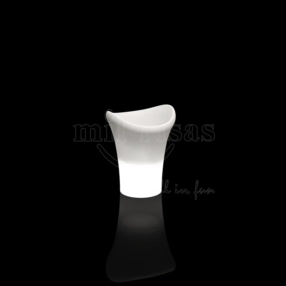 small two corner glowing ice bucket for sale