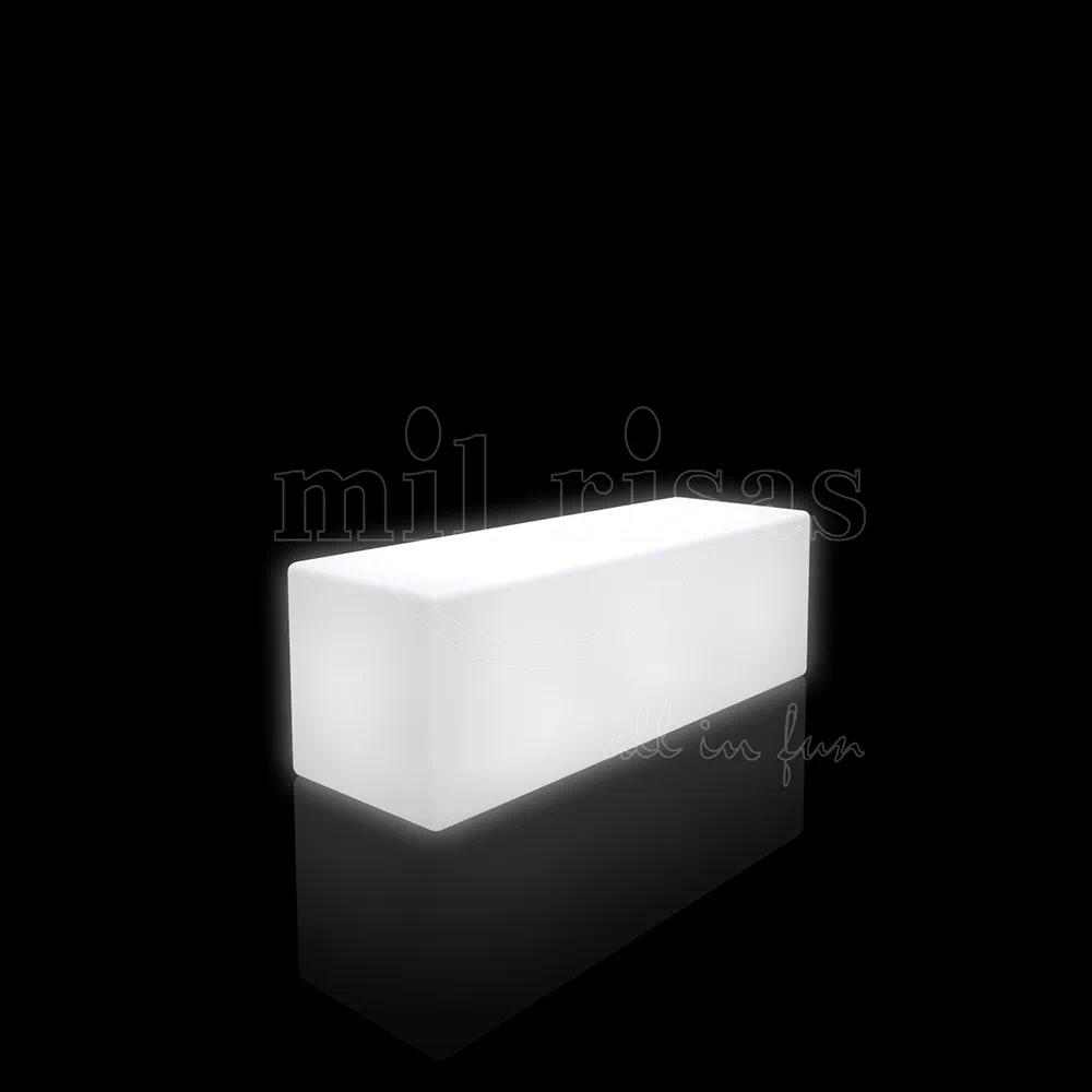LED Long Square Bench