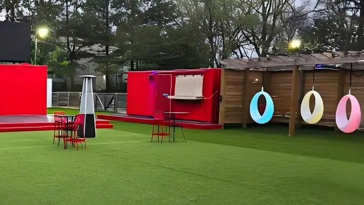 Round Swing Chair Elevate Your Memphis Bar Events